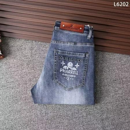 Design Brand L High Quality Men Denim Jeans E812 2025ss