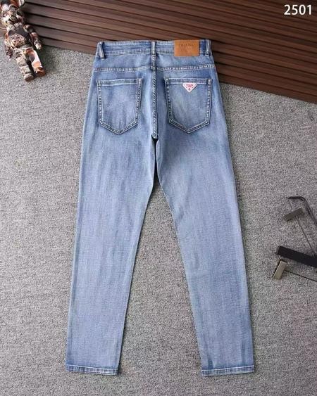 Design Brand P High Quality Men Denim Jeans E812 2025ss