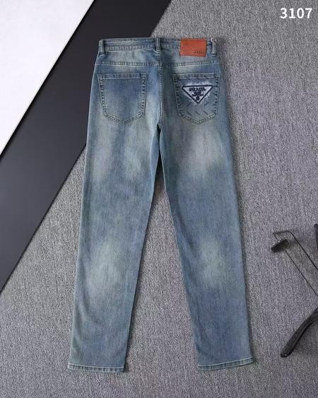 Design Brand P High Quality Men Denim Jeans E812 2025ss