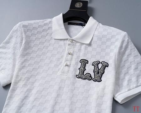 Design Brand L High Quality Men Short Sleeves Polo Shirts E801 2025ss