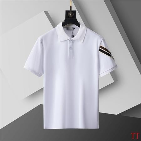 Design Brand Mon High Quality Men Short Sleeves Polo Shirts E801 2025ss