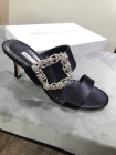 Designer Brand MB Womens Original Quality Genuine Leather 7cm Heeled Slippers 2021SS G103