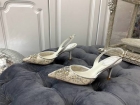 Designer Brand RC Womens Original Quality 7.5cm High Heeled Sandals Sheep Skin inside 2021SS G103