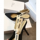 Designer Brand D Womens Original Quality Genuine Leather 9cm Heeled Sandals 2021SS DXS04