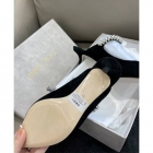 Designer Brand JC Womens Original Quality Genuine Leather 7cm Heeled Slippers 2021SS DXS04
