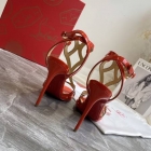 Designer Brand CL Womens Original Quality Genuine Leather 10cm Heel Sandals 2021SS G106