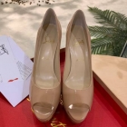 Designer Brand CL Womens Original Quality Genuine Leather 12.5cm Heeled 4cm Front Height Sandals 2021SS G106