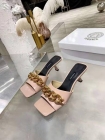 Designer Brand V Womens High Quality Genuine Leather 5.5cm Heeled Sandals 2021SS H307