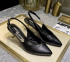 Designer Brand V Womens High Quality Genuine Leather 6cm Heeled Sandals 2021SS H307