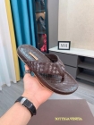 Designer Brand BV Mens High Quality Genuine Leather Slippers 2021FW TXB08M