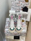Designer Brand DG Women and Mens High Quality Genuine Leather High-Tops  2022SS H801
