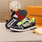 Designer Brand L Mens High Quality Genuine Leather Sneakers 2022SS H801