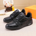 Designer Brand L Mens High Quality Genuine Leather Sneakers 2022SS H801