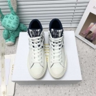 Designer Brand D Womens Original Quality Genuine Leather High-Tops 2022SS G107