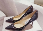 Designer Brand JC Womens Original Quality Genuine Leather 8.5cm High Heels 2022SS G107