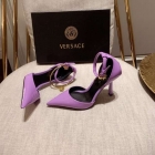 Designer Brand V Womens Original Quality Genuine Leather 11cm High Heel Sandals 2022SS G107