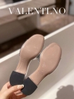 Designer Brand Val Womens Original Quality Genuine Leather 6.5cm Heeled Slippers 2022SS G107