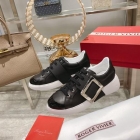 Designer Brand RV Womens High Quality Genuine Leather 5cm inside Height Sneaker 2022SS TXBW002