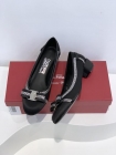 Designer Brand F Womens High Quality Genuine Leather 3cm Heeled Shoes 2022SS TXBW002