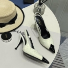 Designer Brand SL Womens High Quality Genuine Leather 9cm heeled Sandals 2022SS TXBW002