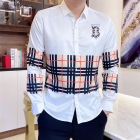 Designer Brand B Mens High Quality Long Sleeves Shirts 2022SS D903