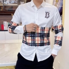 Designer Brand B Mens High Quality Long Sleeves Shirts 2022SS D903