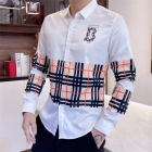 Designer Brand B Mens High Quality Long Sleeves Shirts 2022SS D903