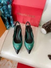 Designer Brand L Womens Original Quality Genuine Leather 5.5cm Heeled Slippers 2022SS G103