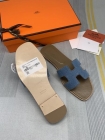 Designer Brand H Womens Original Quality Genuine Leather Slippers 2022SS G103