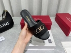 Designer Brand Frgm Womens Original Quality Genuine Leather Slippers 2022SS G103