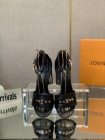 Designer Brand L Womens Original Quality Genuine Leather 10cm Heeled Sandals 2022SS G103