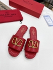 Designer Brand Val Womens High Quality Genuine Leather Slippers 2022SS G103