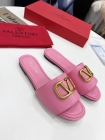 Designer Brand Val Womens High Quality Genuine Leather Slippers 2022SS G103