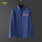 Designer Brand P Mens High Quality Long Sleeves Shirts 2022FW D1007