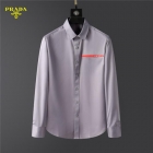 Designer Brand P Mens High Quality Long Sleeves Shirts 2022FW D1007