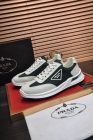 Designer Brand P Mens High Quality Genuine Leather Sneakers 2022FW TXBM07