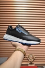 Designer Brand P Mens High Quality Genuine Leather Sneakers 2022FW TXBM07