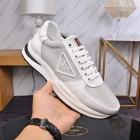 Designer Brand P Mens High Quality Genuine Leather Sneakers 2022FW TXBM07