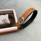 Design Brand H Original Quality Genuine Leather W3.2cm Belts 2023SS M890223