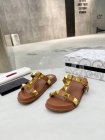 Design Brand Val High Quality Leather Women Sandals Custom made 2023SS03