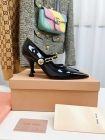Design Brand M Womens High Quality Genuine Leather 8.5cm Heels 2023SS TXBW02