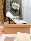 Design Brand M Womens High Quality Genuine Leather 8.5cm Heels 2023SS TXBW02