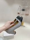 Design Brand JC Womens High Quality Genuine Leather 5cm Heeled Shoes 2023SS TXBW02