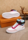 Design Brand L Mens High Quality Genuine Leather High-Tops 2023SS H303