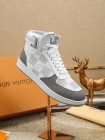 Design Brand L Mens High Quality Genuine Leather High-Tops 2023SS H303