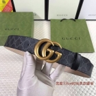 Design Brand G Original Quality Genuine Leather W3.8cm Belts 2023SS M304