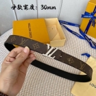 Design Brand L Original Quality Genuine Leather W3.0cm Belts 2023SS M304