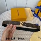 Design Brand L Original Quality Genuine Leather W3.0cm Belts 2023SS M304