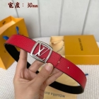 Design Brand L Original Quality Genuine Leather W3.0cm Belts 2023SS M304