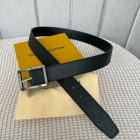 Design Brand L Original Quality Genuine Leather W3.5cm Belts 2023SS M304